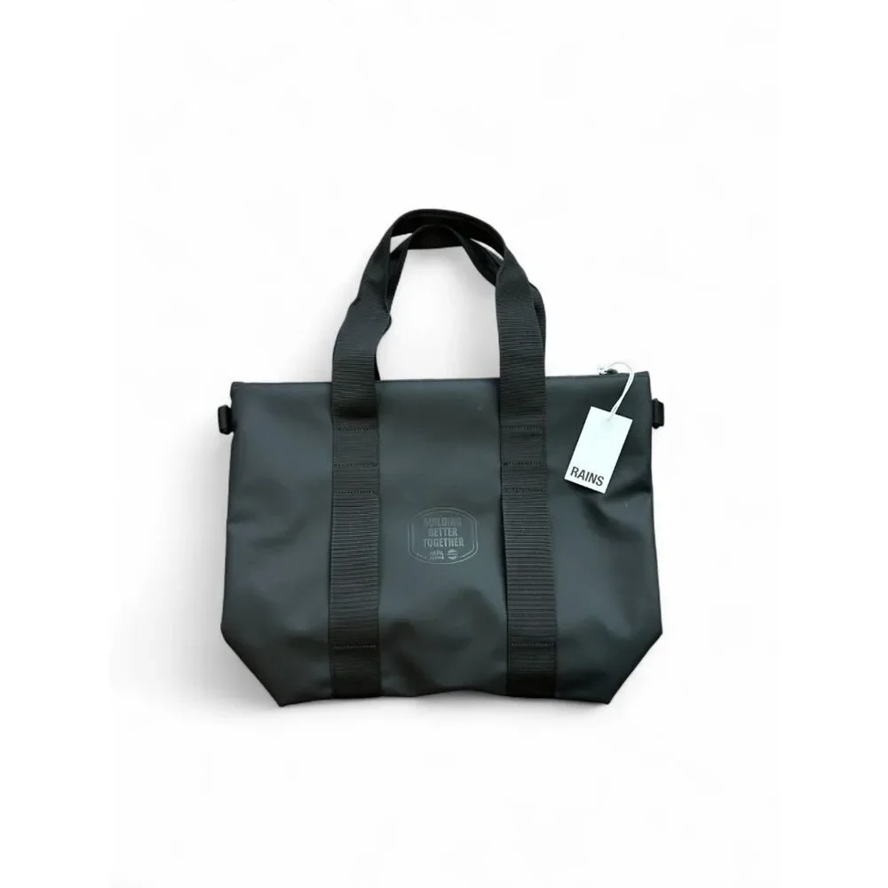 Rains Tote Bag Mini Waterproof Black NWT